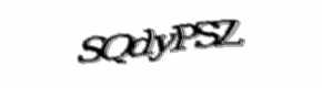 Security check image, please type the characters shown